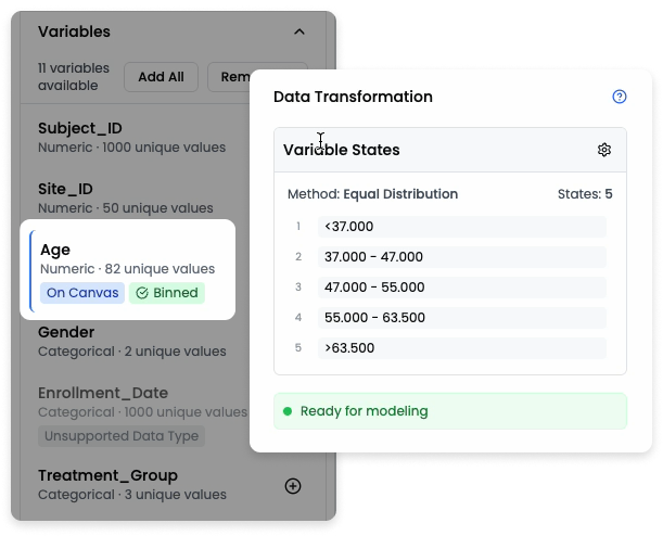 Automated Binning