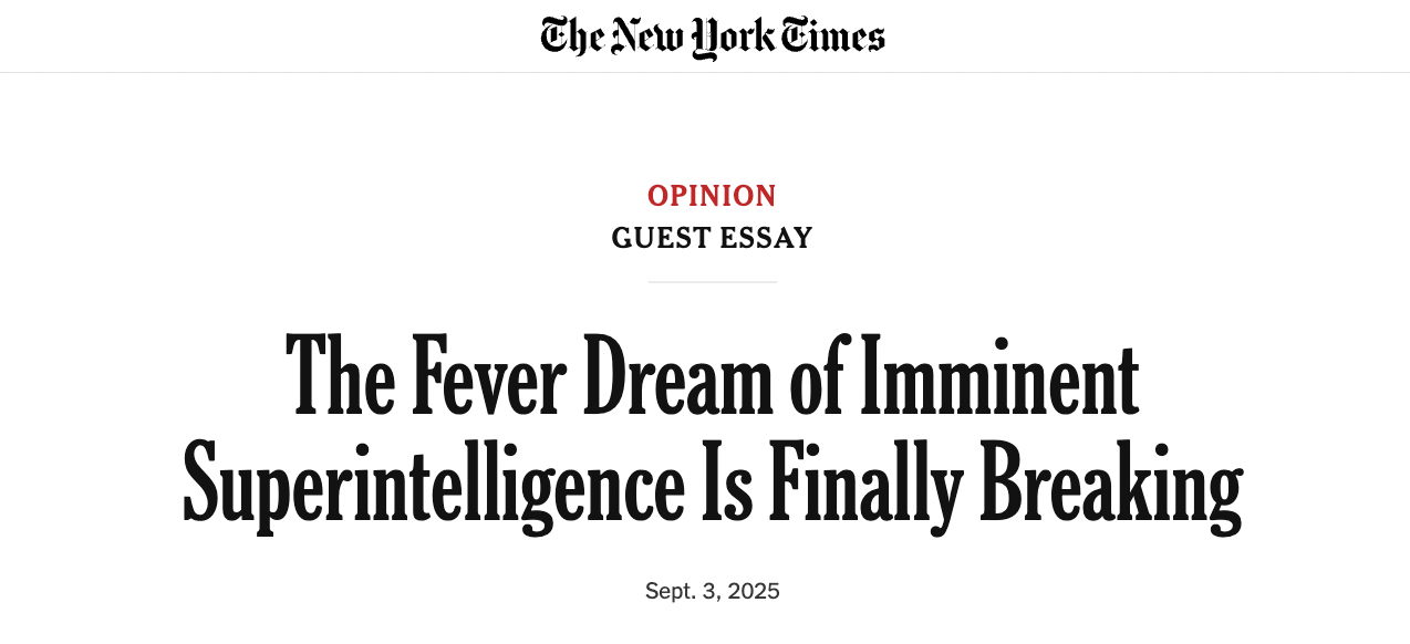 NYT VERSES Superintelligence